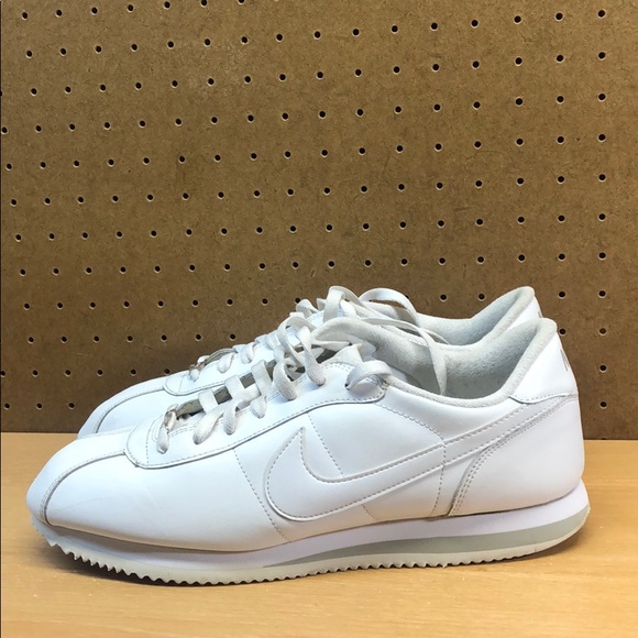 cortez shoes all white